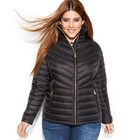 michael kors quilted down packable puffer|Michael Kors puffer coat.